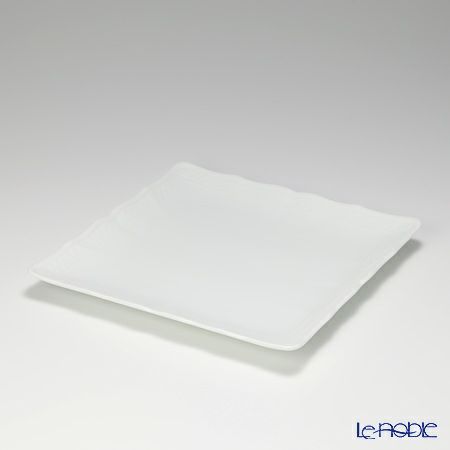 ノリタケ シェール ブラン スクエアプレート 19cm 1655L／94835
