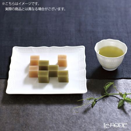 ノリタケ シェール ブラン スクエアプレート 19cm 1655L／94835