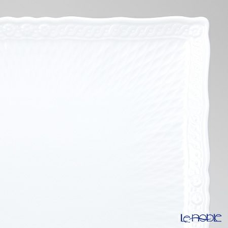 ノリタケ シェール ブラン スクエアプレート 27cm 1655L／T94834