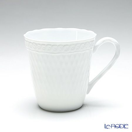 ノリタケ シェール ブラン マグカップ（小）1655L／T94855