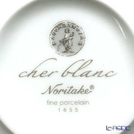 ノリタケ シェール ブラン マグカップ（小）1655L／T94855