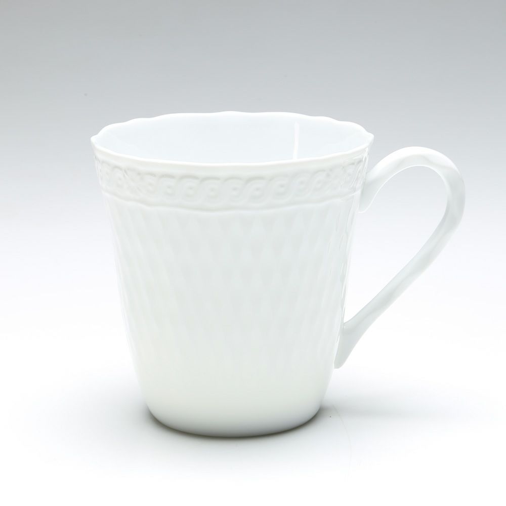 ノリタケ シェール ブラン マグカップ（小）1655L／T94855