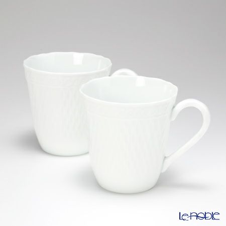 ノリタケ シェール ブラン 1655L／P94855 マグカップ ペアセット（小）