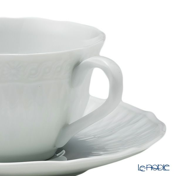ノリタケ シェール ブラン ティー・コーヒー碗皿 1655L／T94887