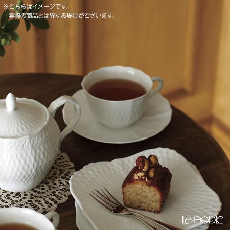 ノリタケ シェール ブラン ティー・コーヒー碗皿 1655L／T94887