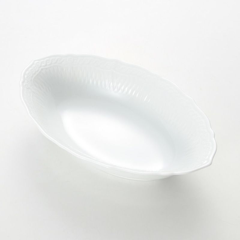 ノリタケ シェール ブラン ダイヤモンドディッシュ 25.5cm 1655L／T94838