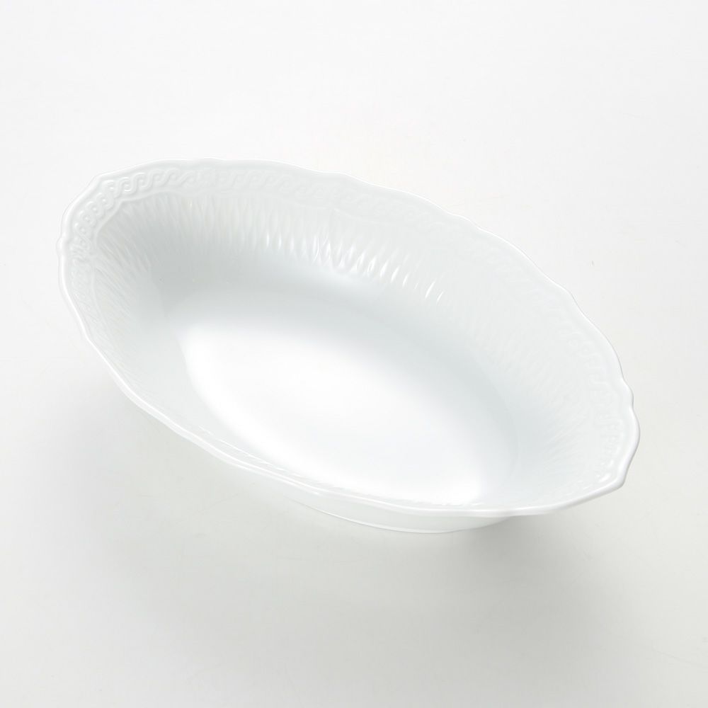 ノリタケ シェール ブラン ダイヤモンドディッシュ 25.5cm 1655L／T94838