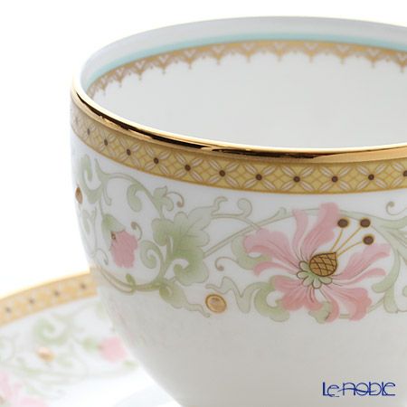 ノリタケ ブルーミング スプレンダー T50788A／4892 ティー・コーヒー碗皿