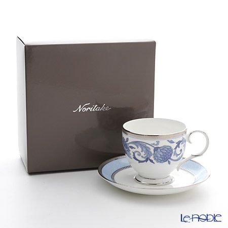 ノリタケ ソネット イン ブルー T50788A／4893 ティー・コーヒー碗皿