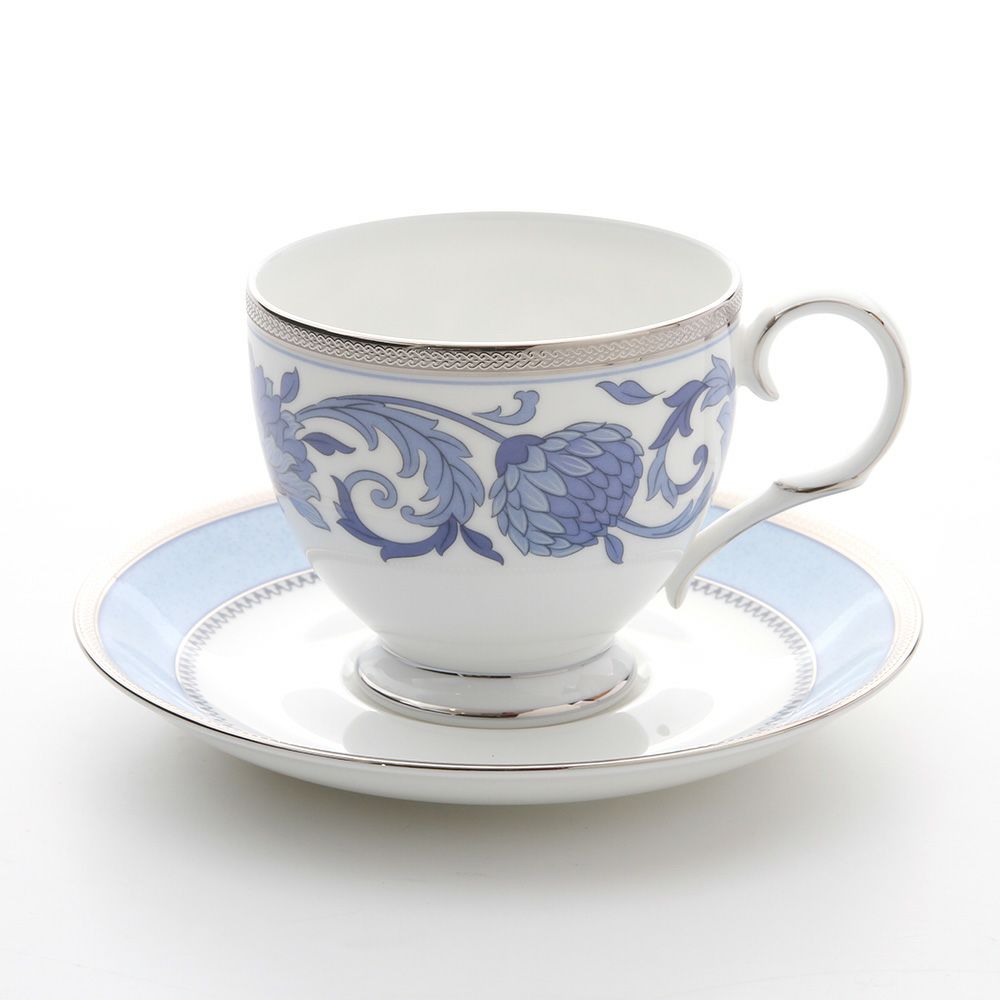 ノリタケ ソネット イン ブルー T50788A／4893 ティー・コーヒー碗皿