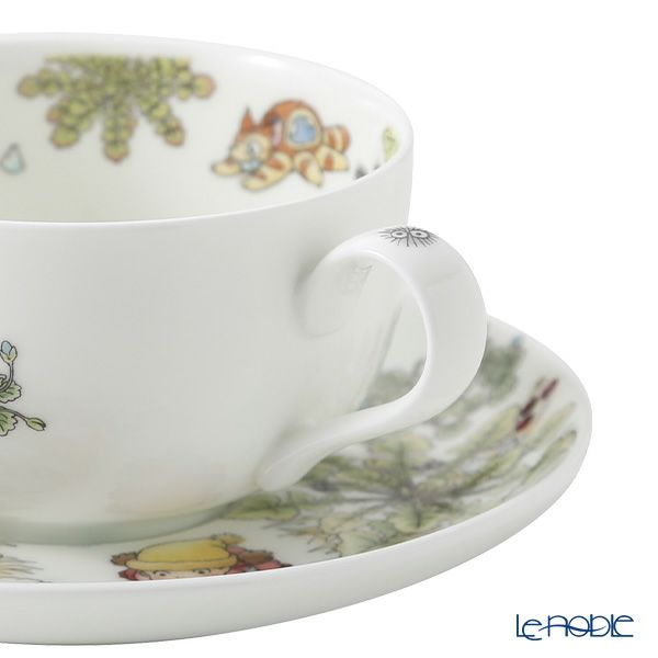 ノリタケ となりのトトロ ミルクティーカップ＆ソーサー オオイヌノフグリ 4660-1J／T97285A