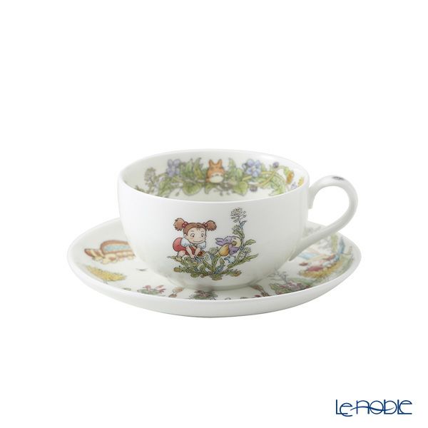 ノリタケ となりのトトロ ミルクティーカップ＆ソーサー たんぽぽ 4660-2J／T97285A