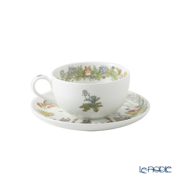 ノリタケ となりのトトロ ミルクティーカップ＆ソーサー たんぽぽ 4660-2J／T97285A