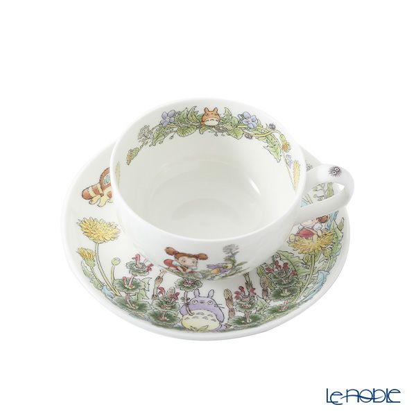 ノリタケ となりのトトロ ミルクティーカップ＆ソーサー たんぽぽ 4660-2J／T97285A