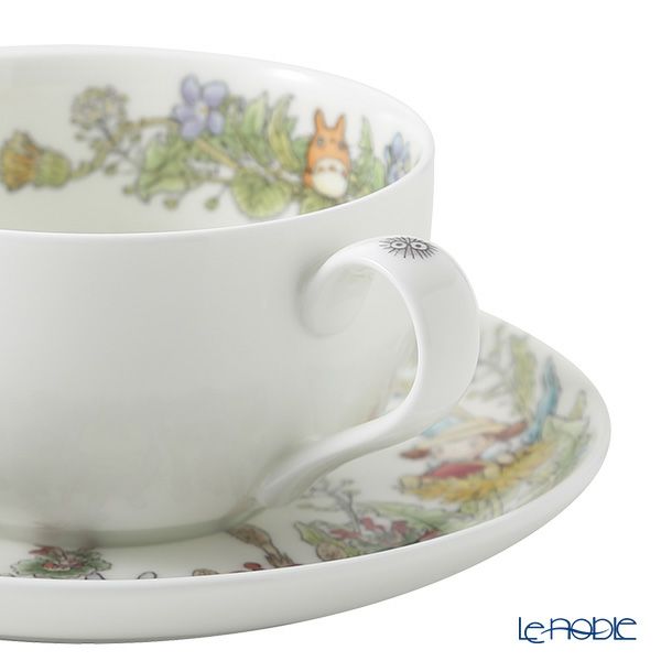 ノリタケ となりのトトロ ミルクティーカップ＆ソーサー たんぽぽ 4660-2J／T97285A