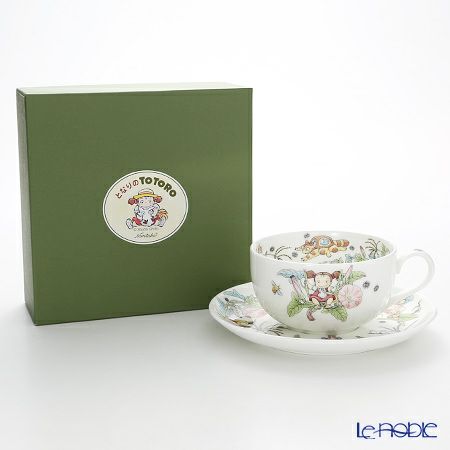 ノリタケ となりのトトロ 4660-4J／T97285A ミルクティーカップ＆ソーサー ひるがお