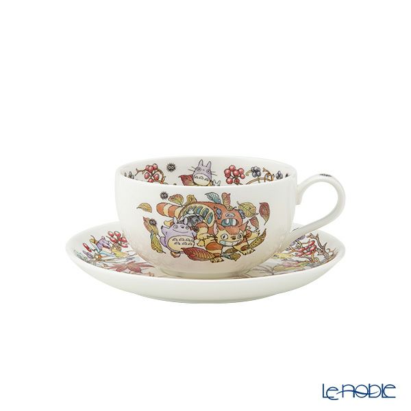 ノリタケ となりのトトロ ミルクティーカップ＆ソーサー さるとりいばら 4660-6J／T97285A