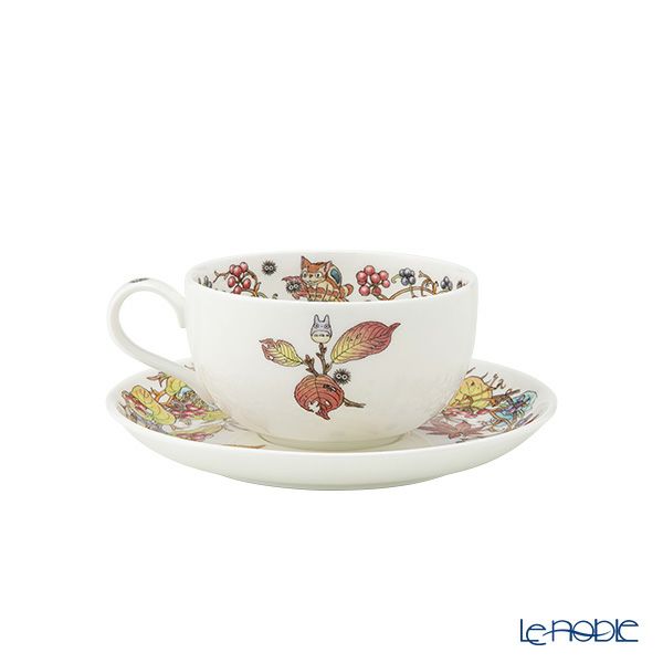 ノリタケ となりのトトロ ミルクティーカップ＆ソーサー さるとりいばら 4660-6J／T97285A