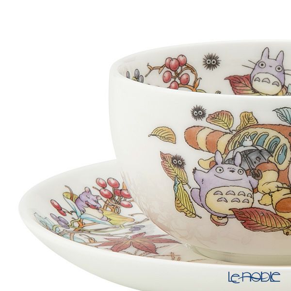 ノリタケ となりのトトロ ミルクティーカップ＆ソーサー さるとりいばら 4660-6J／T97285A