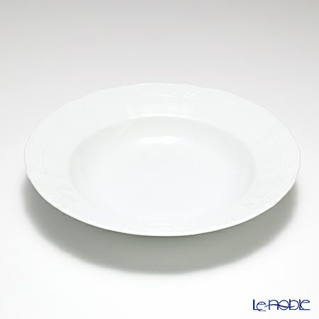 ノリタケ シェール ブラン ディーププレート 24cm 1655L／94898