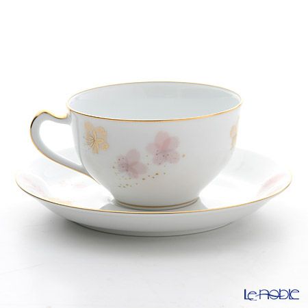 大倉陶園 初御代桜 碗皿 1C／A682-3