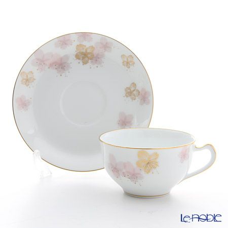 大倉陶園 初御代桜 碗皿 1C／A682-3