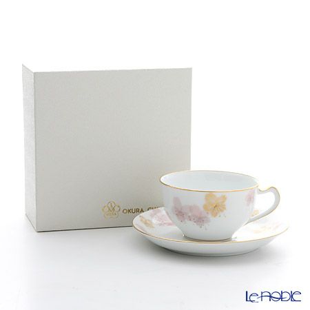 大倉陶園 初御代桜 碗皿 1C／A682-3