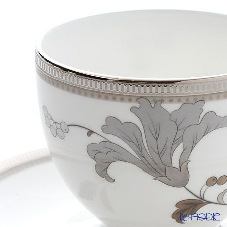 ノリタケ アイラプラチナ T50788A／4897 ティー・コーヒー碗皿