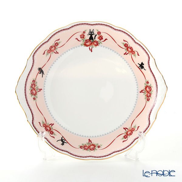 ノリタケ 魔女の宅急便 H-612L／MJ58119 28cmパーティープレート（ピンク）