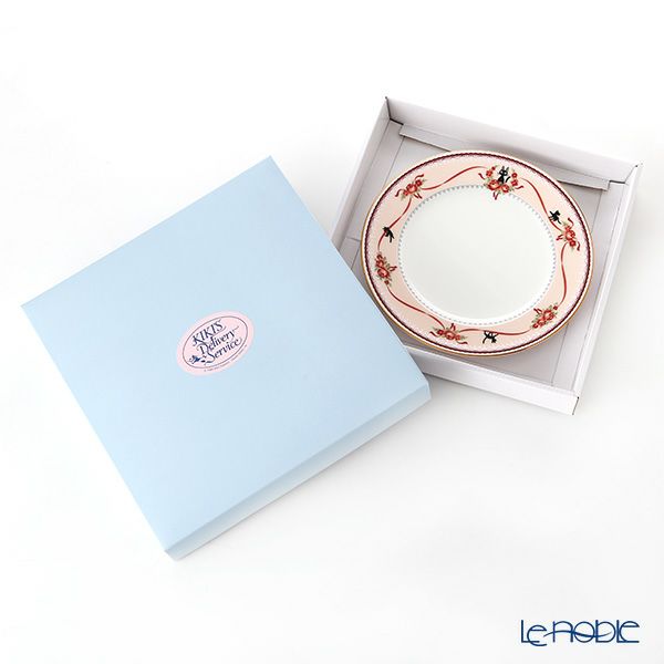 ノリタケ 魔女の宅急便 H-612L／MJ97211 21cmプレート（ピンク）