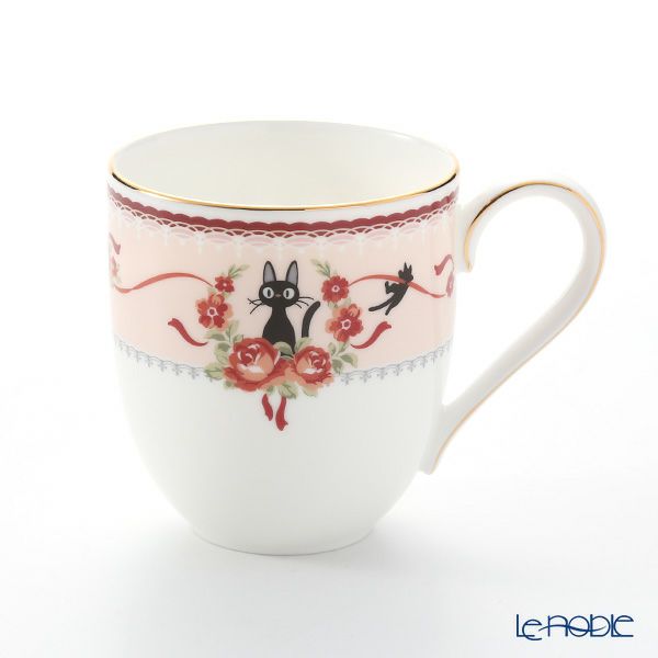 ノリタケ 魔女の宅急便 H-612L／MJ58186 マグカップ（ピンク）