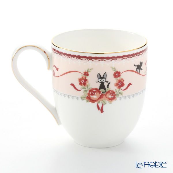 ノリタケ 魔女の宅急便 H-612L／MJ58186 マグカップ（ピンク）