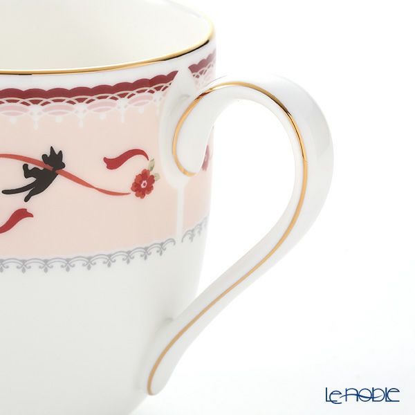 ノリタケ 魔女の宅急便 H-612L／MJ58186 マグカップ（ピンク）