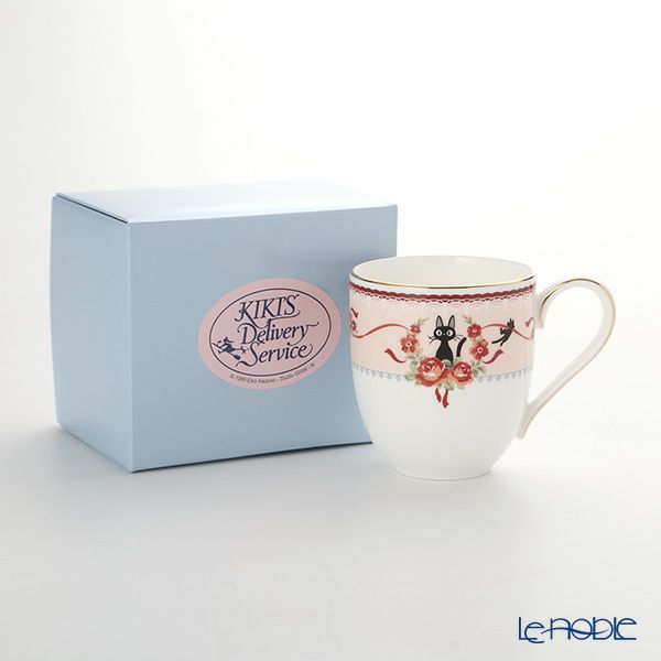 ノリタケ 魔女の宅急便 H-612L／MJ58186 マグカップ（ピンク）