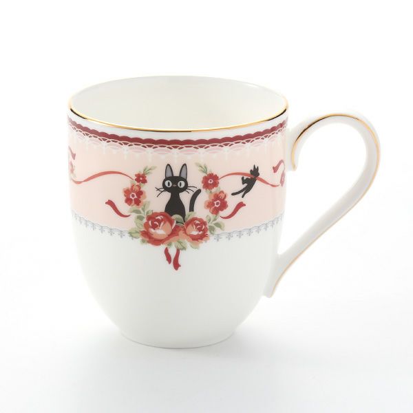 ノリタケ 魔女の宅急便 H-612L／MJ58186 マグカップ（ピンク）