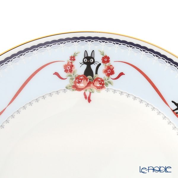 ノリタケ 魔女の宅急便 H-613L／MJ97211 21cmプレート（ブルー）