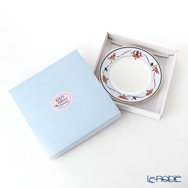 ノリタケ 魔女の宅急便 H-613L／MJ97211 21cmプレート（ブルー）