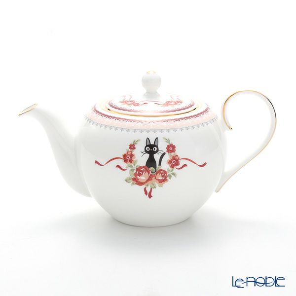 ノリタケ 魔女の宅急便 H-612L／MJ97284 ポット（ピンク）