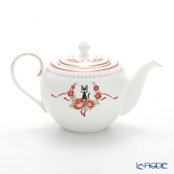 ノリタケ 魔女の宅急便 H-612L／MJ97284 ポット（ピンク）