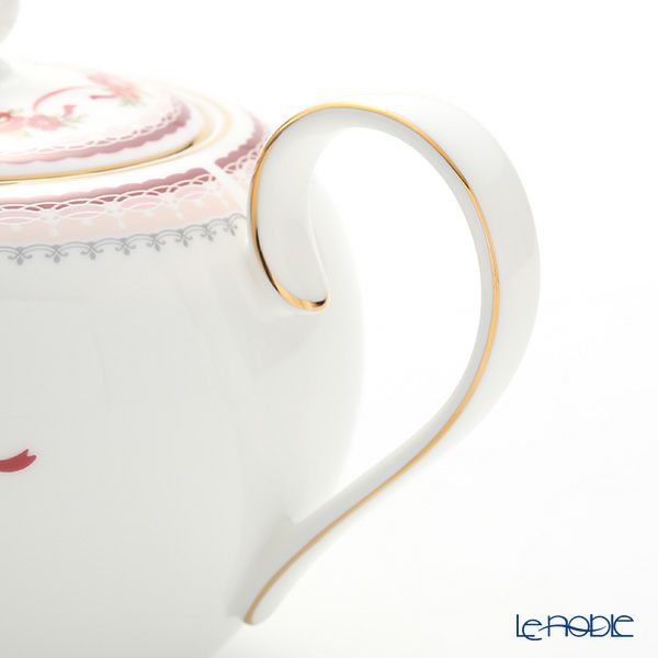 ノリタケ 魔女の宅急便 H-612L／MJ97284 ポット（ピンク）