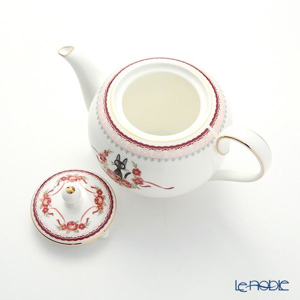 ノリタケ 魔女の宅急便 H-612L／MJ97284 ポット（ピンク）