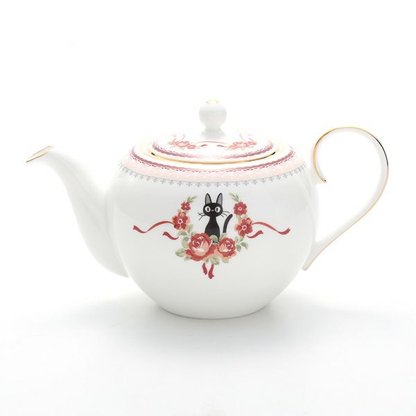 ノリタケ 魔女の宅急便 H-612L／MJ97284 ポット（ピンク）