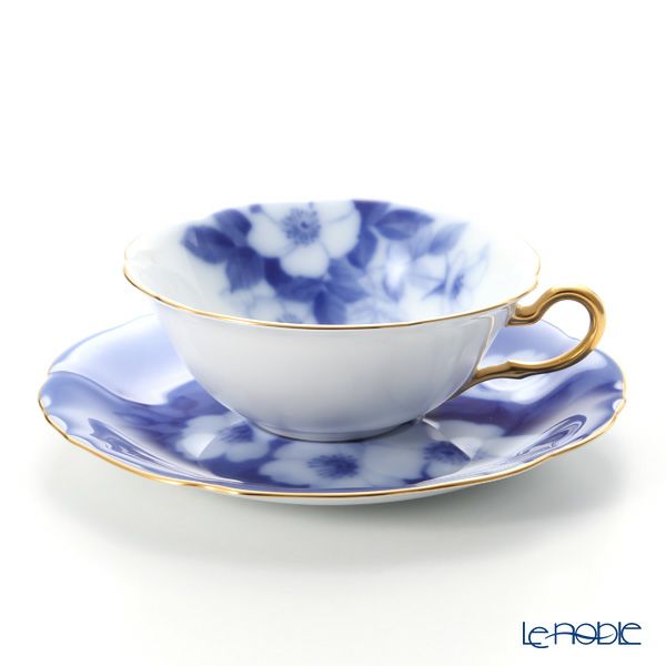 大倉陶園 100周年カウントダウン ローズカップコレクション第1回（2014年） ティーカップ＆ソーサー ロサ・カニナ A783-1／94C