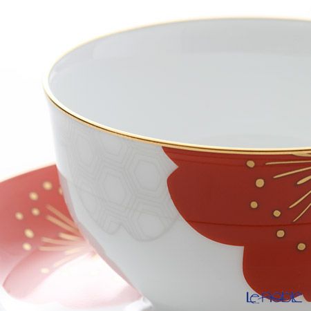 大倉陶園 吉祥桜 碗皿 1C／A682-5