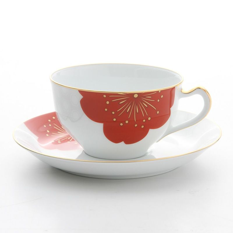 大倉陶園 吉祥桜 碗皿 1C／A682-5