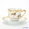 大倉陶園 うまくゆく 回転木馬 コーヒーカップ＆ソーサー 1901／57C
