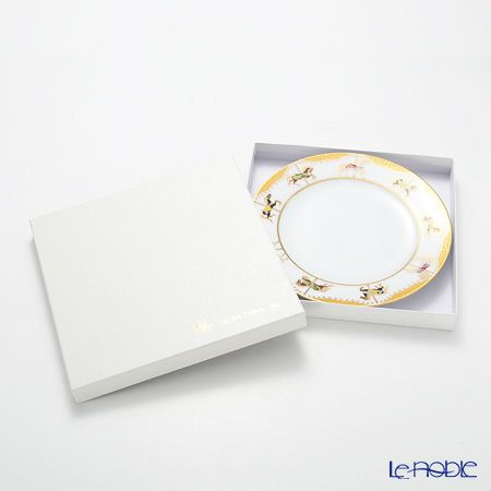 大倉陶園 うまくゆく 回転木馬 20cmデザート皿 1901／3H