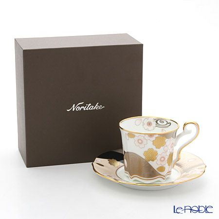 ノリタケ あやみなも T52506／4661 桜金銀彩コーヒー碗皿