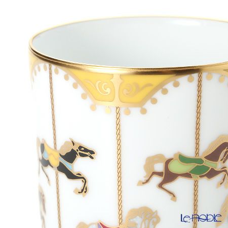 大倉陶園 うまくゆく 回転木馬 マグ 1901／107C