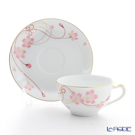 大倉陶園 結桜 碗皿 1C／A682-6